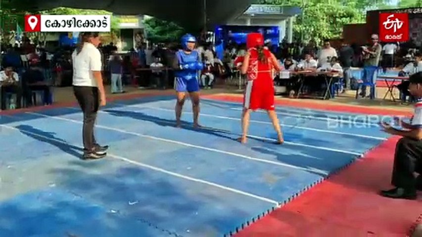 സ്‌കൂൾ കായികമേളയിൽ തീപ്പാറിച്ച് വുഷു; ഇടിയും ചുവടുകളുമായി താരങ്ങൾ, ആവേശഭരിതരായി കാണികളും