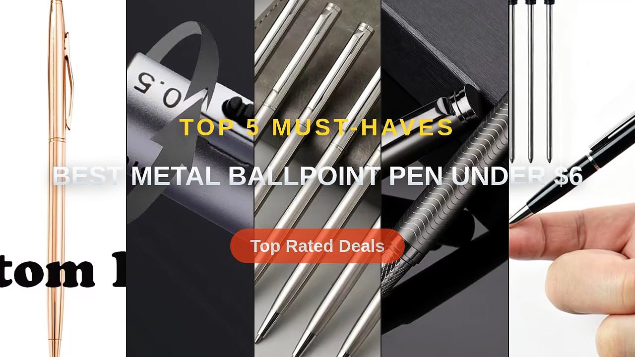 Best Metal Ballpoint Pen Under $6 - Video Dailymotion