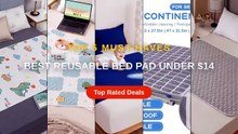 Best Reusable Bed Pad Under $14