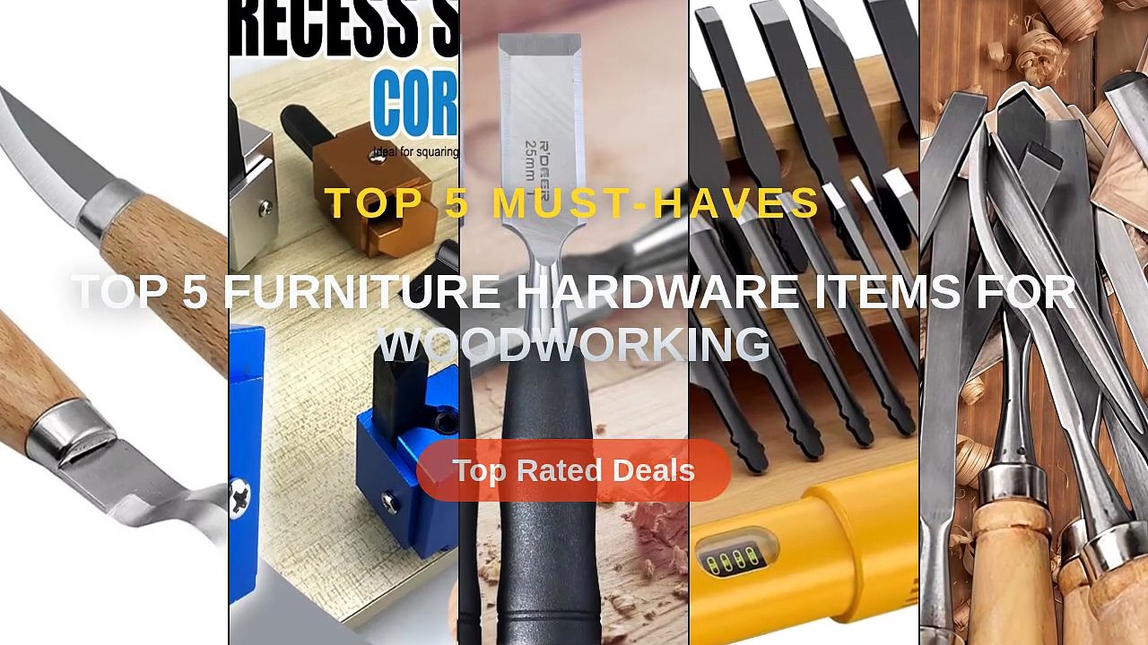 Top 5 Furniture Hardware Items For Woodworking - Video Dailymotion