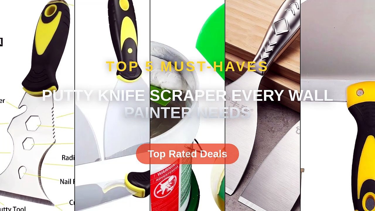 Putty Knife Scraper Every Wall Painter Needs - Video Dailymotion