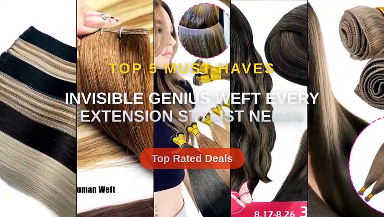 Invisible Genius Weft Every Extension Stylist Needs - video Dailymotion