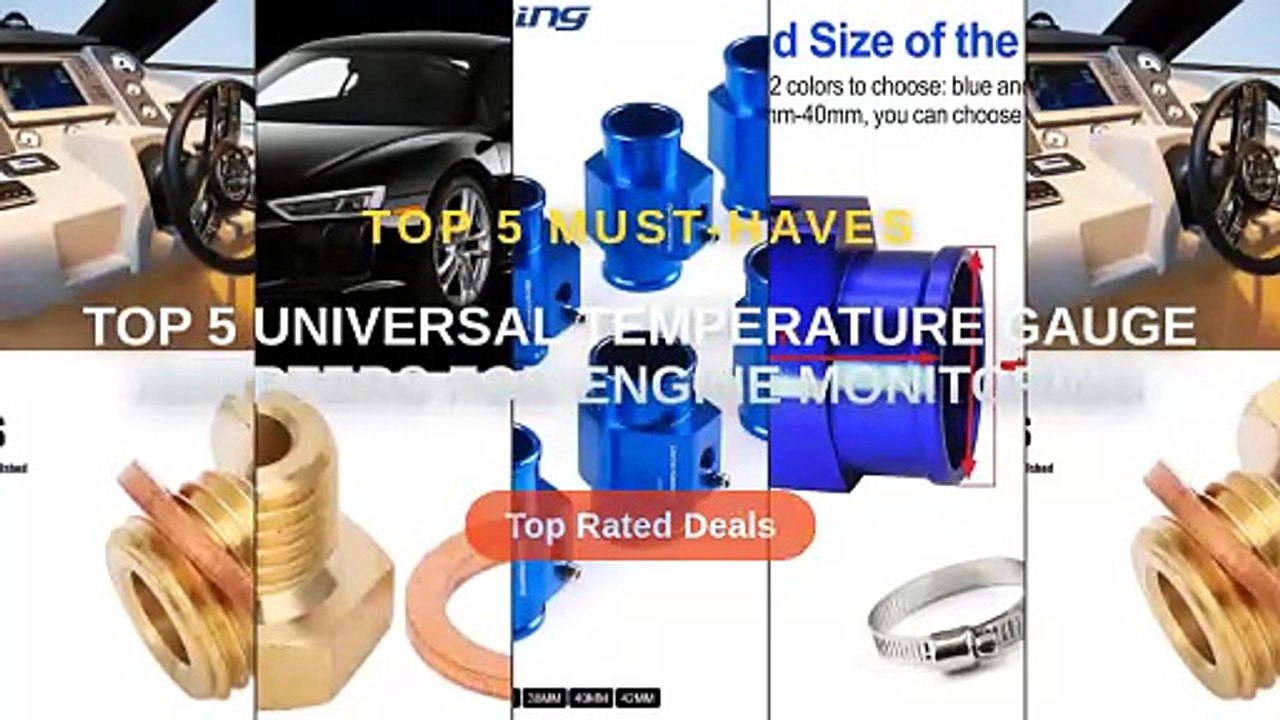Top 5 Universal Temperature Gauge Adapters For Engine Monitoring ...