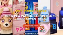 Don't Buy Top 5 Paw Patrol Backpacks For Kids' Adventures Before Watching This! - Paw Patrols Schoolbag Cartoon Kids Boy...