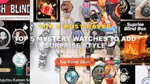 Best Top 5 Mystery Watches To Add Surprise Style on AliExpress | Review - Collectible Watch Blind Box, Surprise Men's Wr...