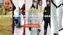 Don't Buy Top 5 Waterproof Snow Gear For Wet Slopes Before Watching This! - Men's and Women's Snowwear Waterproof Ski Su...