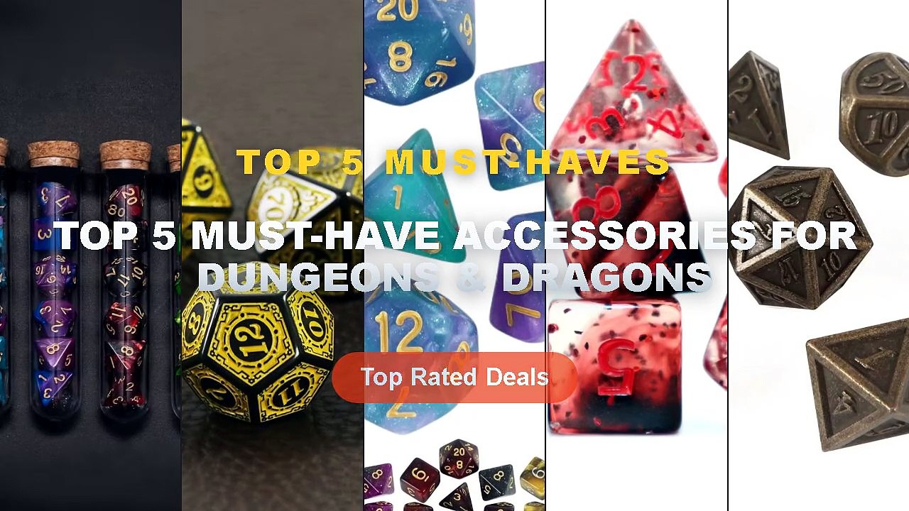 Cheap & Best Top 5 Must-Have Accessories For Dungeons & Dragons ...
