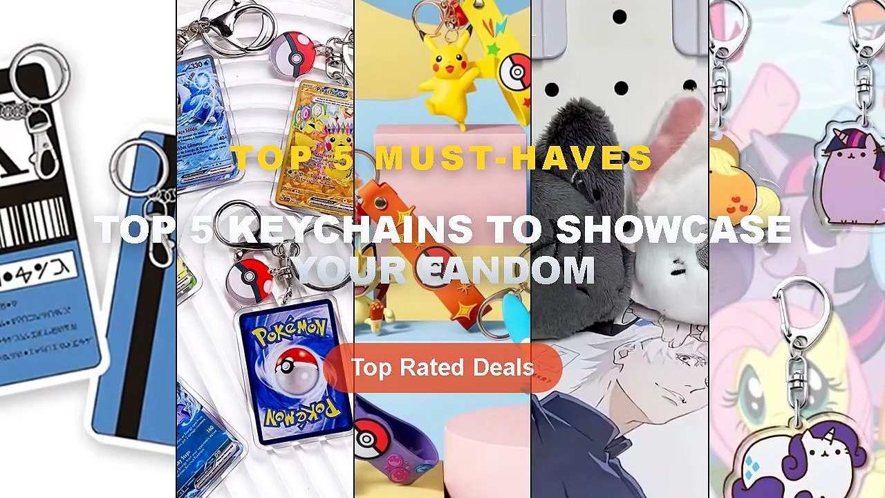 Cheap & Best Top 5 Keychains To Showcase Your Fandom Unboxing & Review ...
