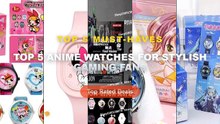 Amazing Top 5 Anime Watches For Stylish Gaming Fans You Need To See - Hatsune Miku Snowy Night Series Wrist Watch Blind ...