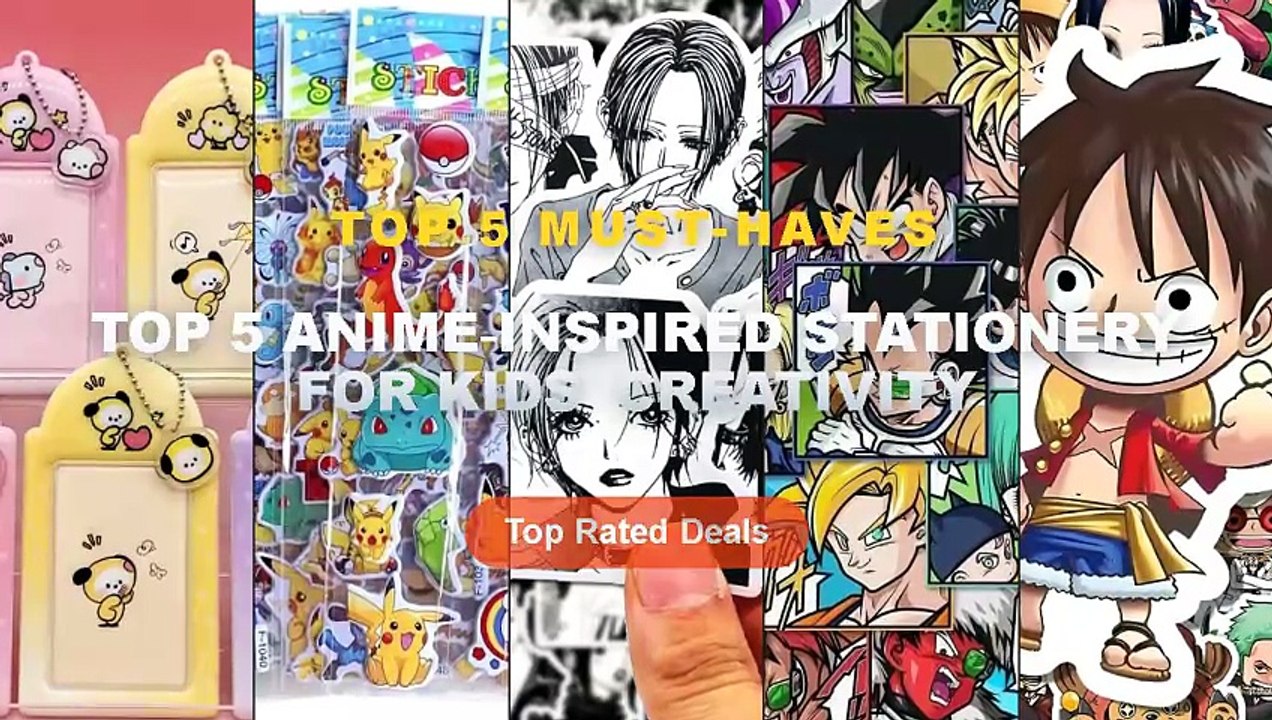 Amazing Top 5 Anime‑Inspired Stationery For Kids' Creativity You Need ...