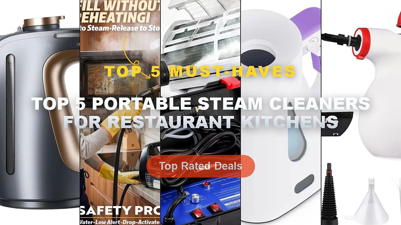 Amazing Top 5 Portable Steam Cleaners For Restaurant Kitchens You Need ...