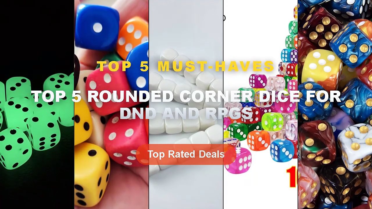 Best Top 5 Rounded Corner Dice For DND And RPGs on AliExpress | Review ...