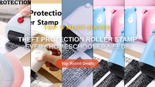 Theft Protection Roller Stamp Every Homeschooler Needs