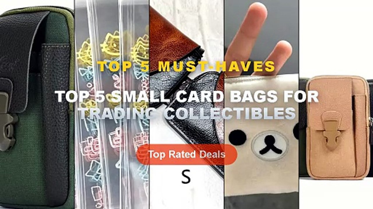 Top 5 Small Card Bags For Trading Collectibles: Top 5 Best Sellers ...