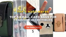 Top 5 Small Card Bags For Trading Collectibles: Top 5 Best Sellers - Casual Male Zipper Men Waist Bags Small Solid Color...