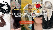 Best Top 5 Simple Hair Scarves To Tame Frizzy Hair on AliExpress | Review - Bohemian Style Floral Print Women’s Square S...