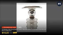 Cheap & Best Top 5 Stair Rail Hardware Solutions For Safe Steps Unboxing & Review - Premium Iron Staircase Handrail Base...