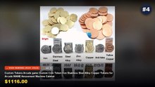 Cheap & Best Top 5 Coin Tokens For Custom Board Games Unboxing & Review - 100pcs Stainless Steel 25mm Tokens Classic Cro...