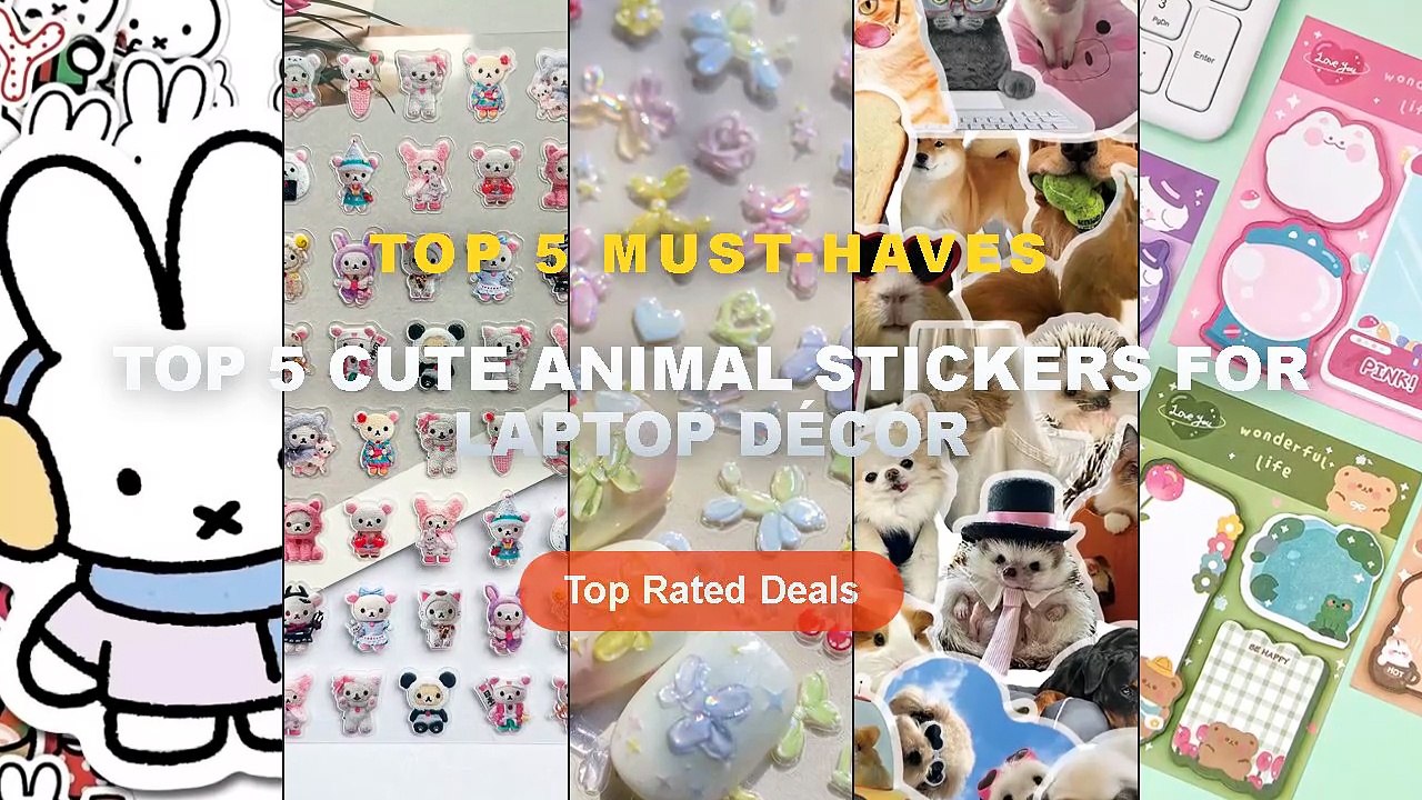 Ultimate Guide to the Best Top 5 Cute Animal Stickers For Laptop Décor ...