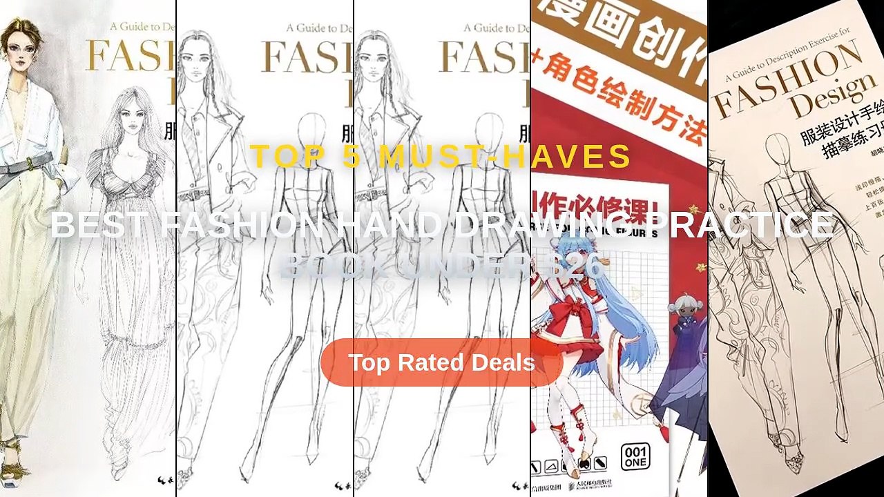 Best Fashion Hand Drawing Practice Book Under $26 - Video Dailymotion