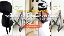 Don't Buy Top 5 Quick‑Dry Handkerchiefs For Outdoor Adventures Before Watching This! - Quick Drying Odor Free Antibacter...