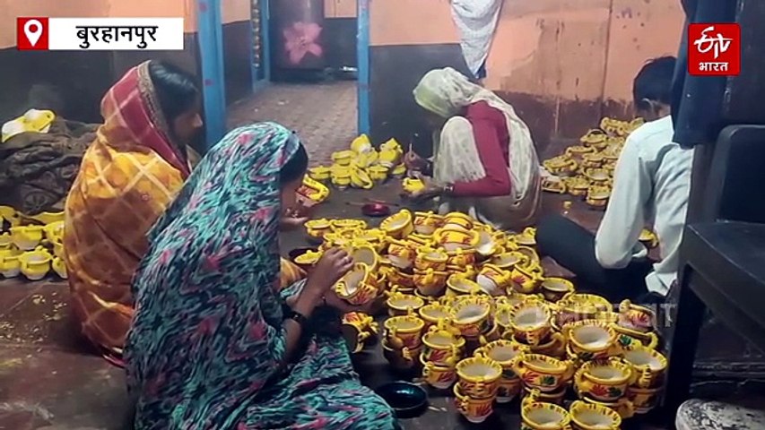 बुरहानपुर में लोकल फॉर वोकल की धूम, दीपावली में कारीगरों ने फिर दिखाया कला का जादू