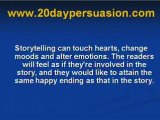Covert Persuasion and Conversational Hypnosis Using Stories