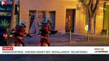 Manifestations en France : Macron admet des ´´défaillances´´ sécuritaires