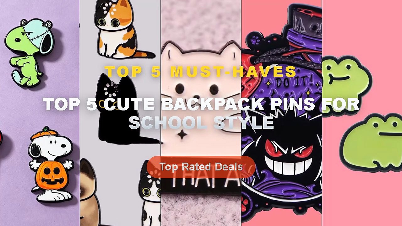 Ultimate Guide to the Best Top 5 Cute Backpack Pins For School Style ...