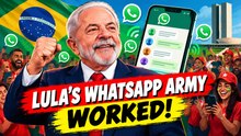 Lula’s WhatsApp Army Works! 11 Million Mobilised in Brazil Election Win | World News