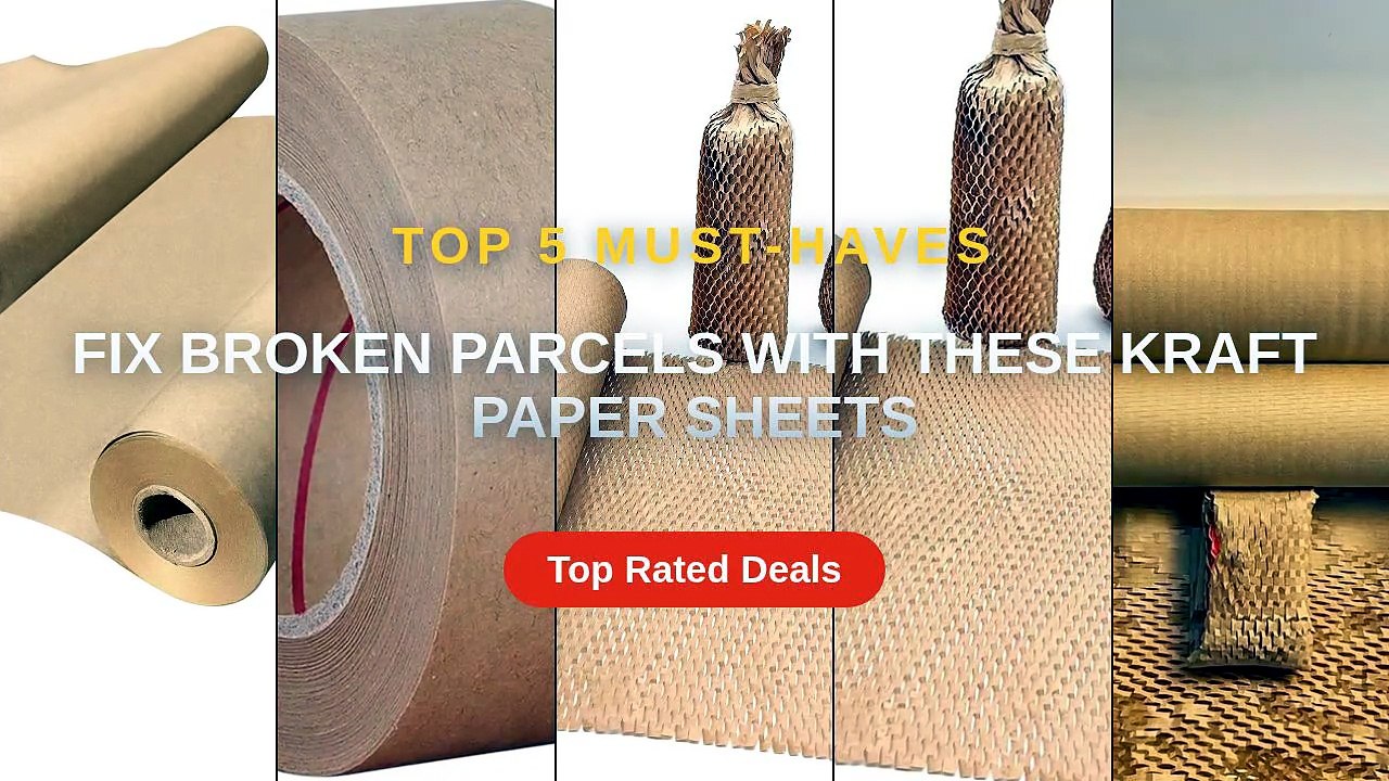 Fix Broken Parcels With These Kraft Paper Sheets - video Dailymotion