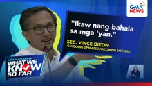 Sec. Dizon kay Sec. Banoy: "Ikaw nang bahala sa mga 'yan... Tanggalin mo na ang lahat ng mga 'yan" | WWKSF