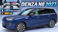 2027 DENZA N8: 9 Minuten laden und über 1.000 km fahren?