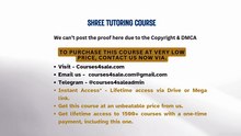 Courses4sale.com —Shree Tutoring Course