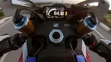 0 to 299 KM/H in Seconds 😱 | Fireblade CBR1000RR-R Top Speed POV