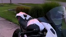 That S1000RR Cold Start at Sunset Hits Different 🔥🌅