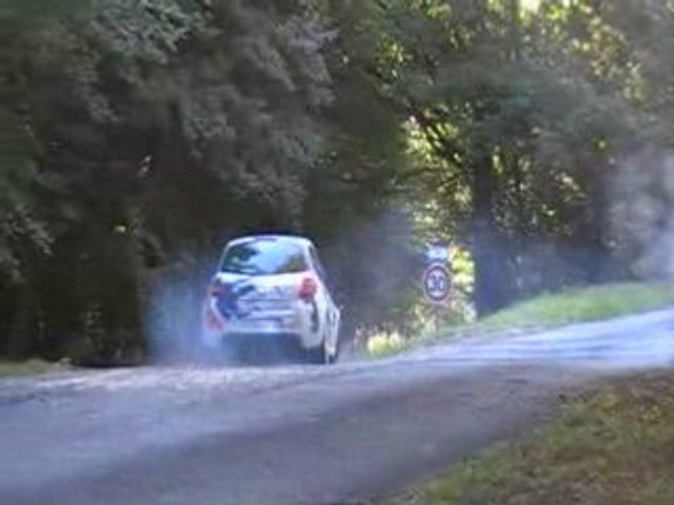 rallye coeur de france 2008 clio r3 eddie lemaitre