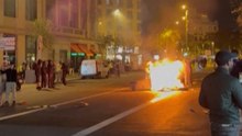 Barcelona Protests Turn Violent! 100 Arrested After Shops Looted | World News