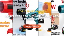 Cordless Leaf Blower Every Yard Cleaner Needs