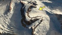 Drone Finds a 500-Year-Old Mountain Cave Story
