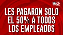 Trabajadores en crisis paralizan completamente la producción en toda la planta