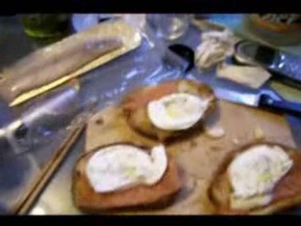 Fiche Recette: Les Toasts Mozza-Saumons (Inti et Toto)