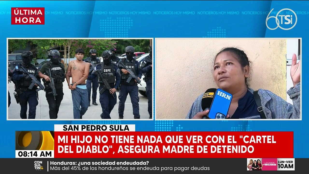 Madre asegura que su hijo no es miembro del Cártel del Diablo y lo ...