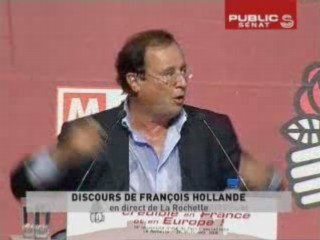 Discours de François Hollande
