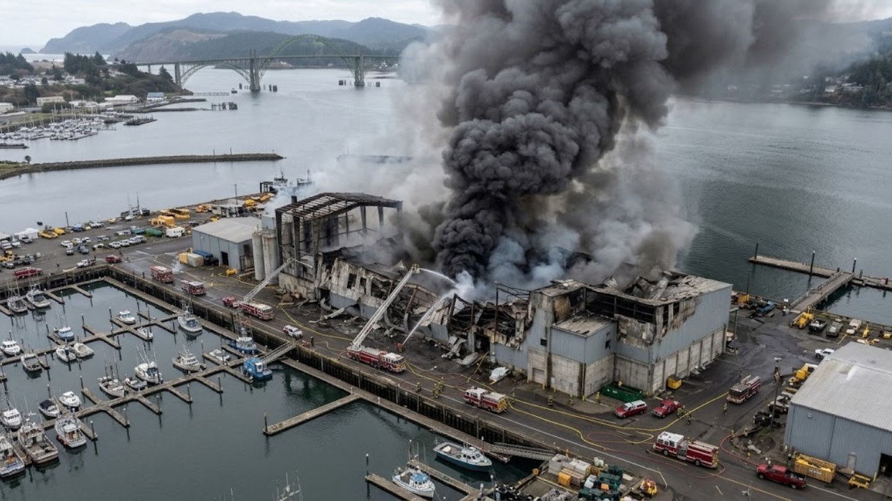Containment Achieved Following Significant Fire at Freezer Facility ...