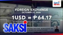 SAKSIYASAT: Palitan ng piso kontra-dolyar, bumagsak sa 64-level sa unang beses sa kasaysayan | Saksi