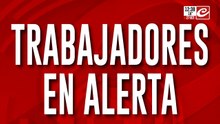 Trabajadores en alerta: caos total de tránsito