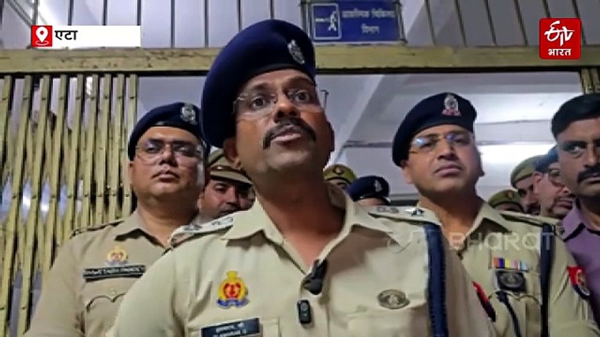 एटा के अलीगंज में पुलिस और बदमाशों की मुठभेड़: एक लाख का इनामी कुख्यात अपराधी बिरेंद्र एनकाउंटर में ढेर