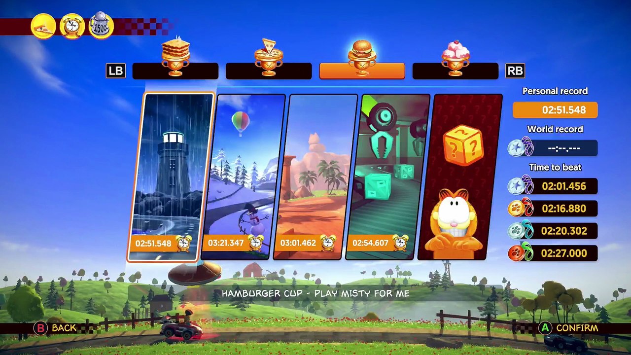Time For A Wednesday Morning Time Trial (Garfield Kart: Furious Racing ...