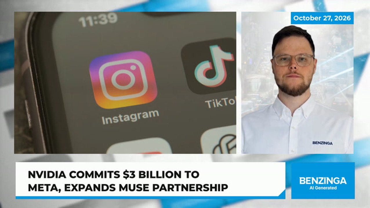NVIDIA Bets $3B On Meta's AI - video Dailymotion
